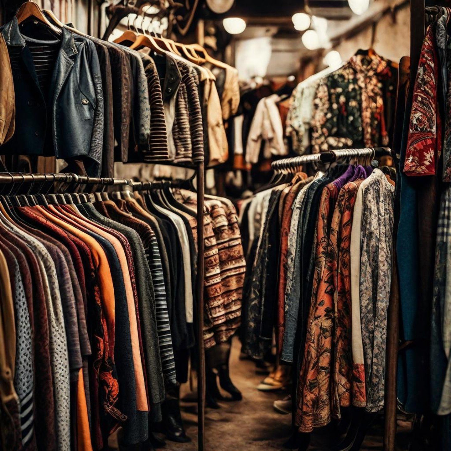 second hand vintage clothing