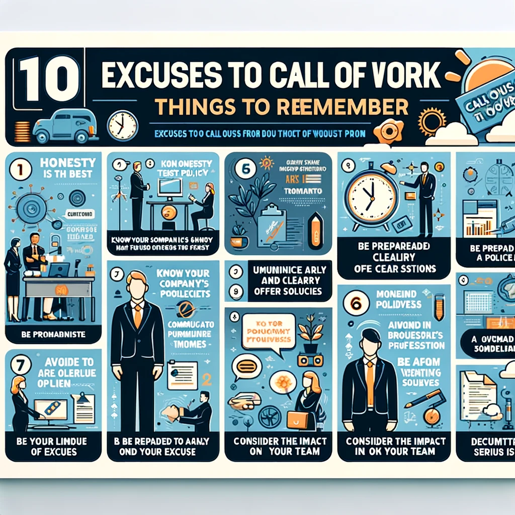 Excuses to Call Out of Work